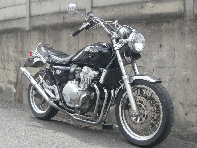 81%OFF!】 KAWASAKI Z400GP 分割式 4-2-1 50.8π PRETTY管 マフラー