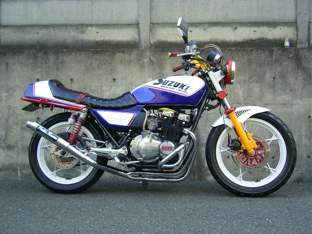 2周年記念イベントが SUZUKI GSX400F 分割式 4-2-1 50.8π PRETTY管 マフラー